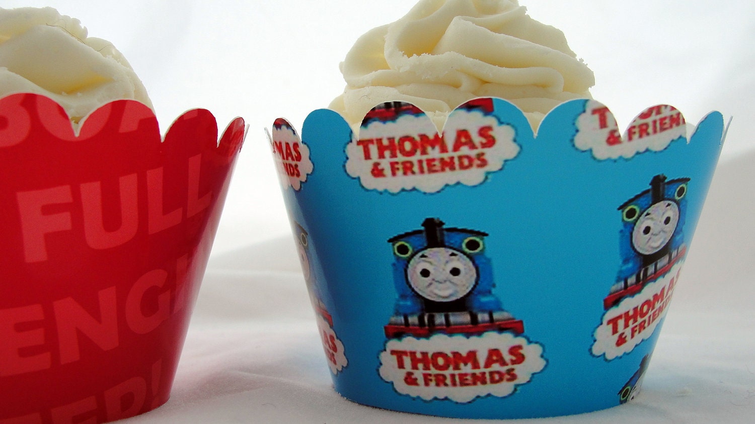 Thomas the Tank Engine Cupcake wrappers