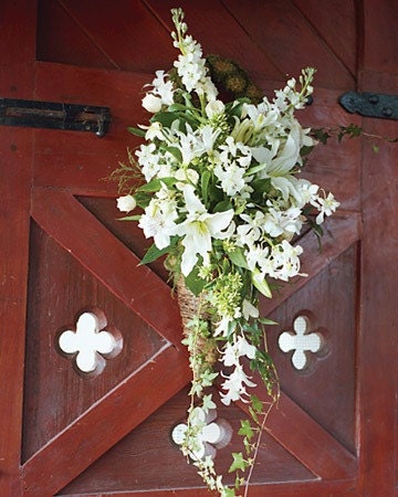 BURLAP WEDDING Spring Wedding Flower Cones Pew Cones Decoration Rustic Farm