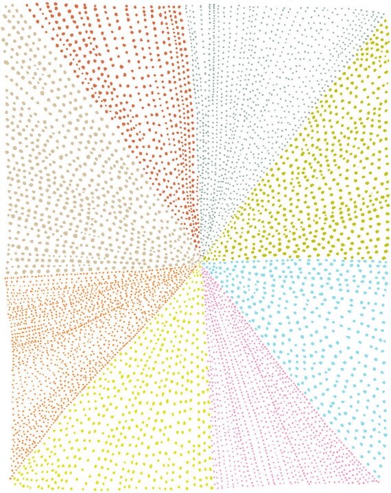 Abstract Art Print by Ashley G - Focus