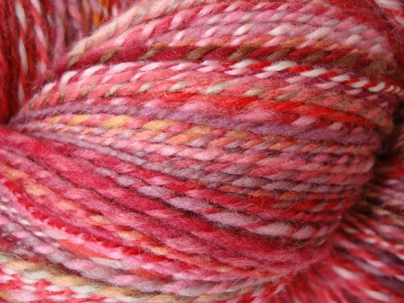 Handspun Yarn "I'll Love You Forever" Fingering Weight 436 yds