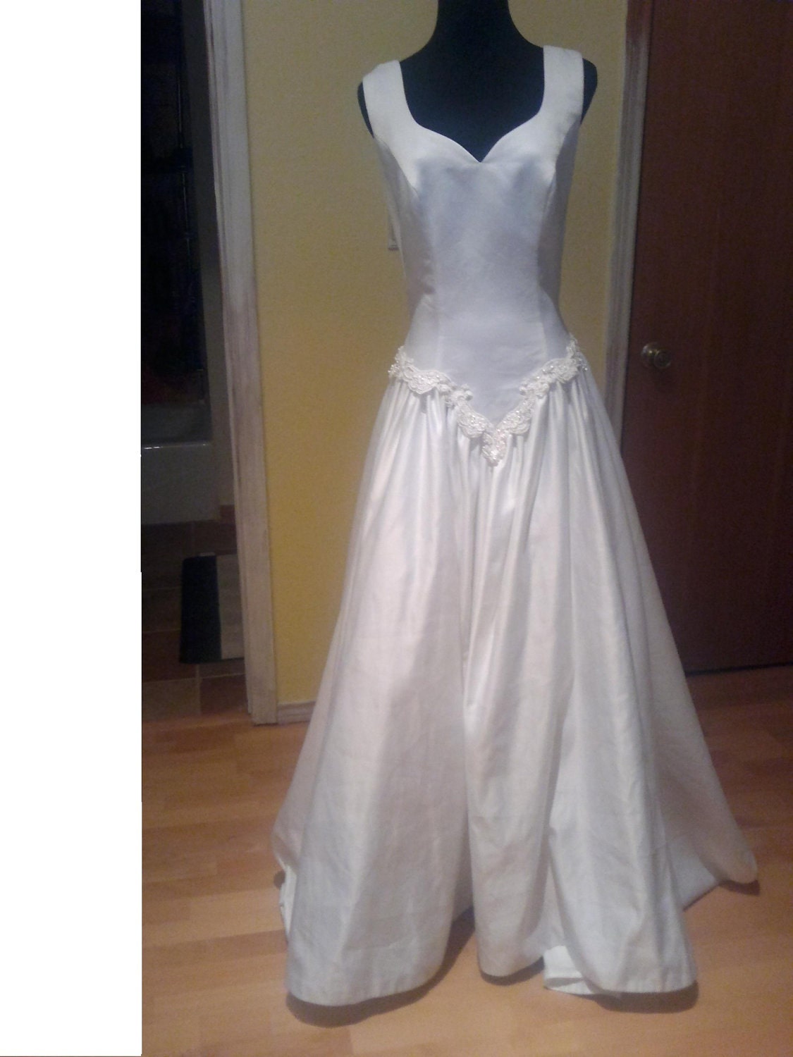 Late 80s Ball room style wedding dress From wintercarnival1930