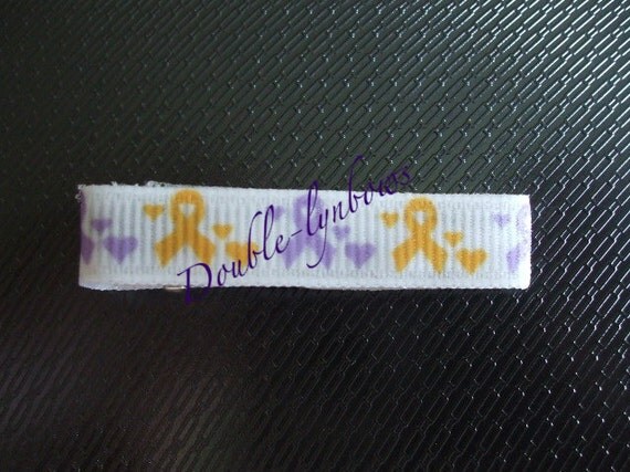 Cancer Awareness clippy M2Mg M2M 100% of sold clips Will go to help family's who have child fighting The "beast" of childhood cancer