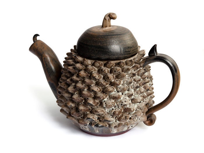 Stoneware Dragon Tea Pot