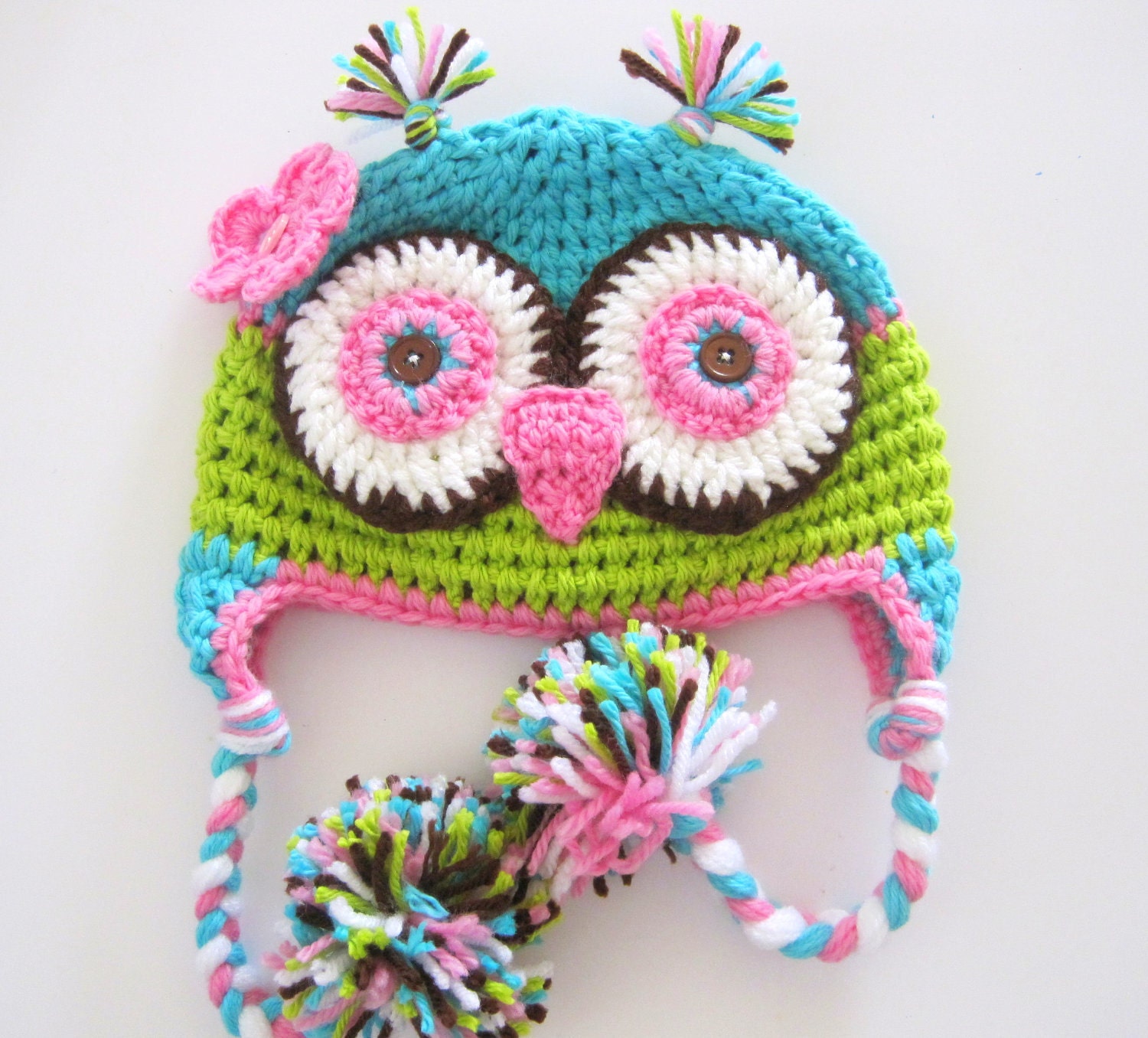 Hoot hoot Owl Hat for Newborn to 18 months