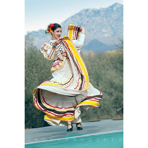 Folklorico Dancing Fine Art southwest Photograph Mexico Photography Dancer Photo 8x12