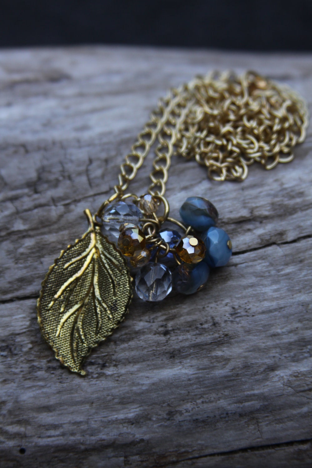 Autumn Waves Necklace