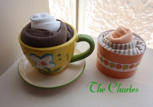 Baby boy apparel hot chocolate & cupcake set - free shipping