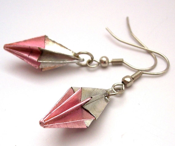 foldedjewels - origami earrings