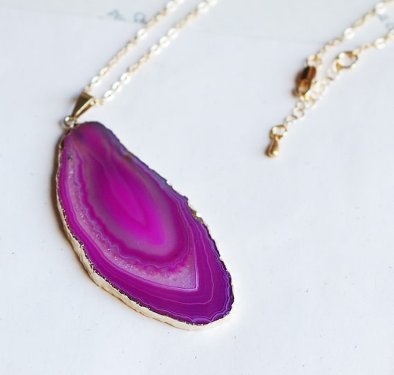 Agate Necklace Sumiko Shop
