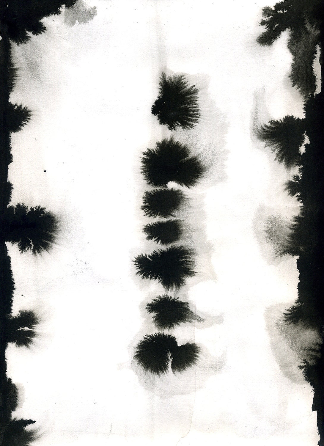 Black and White Abstract 2010-1