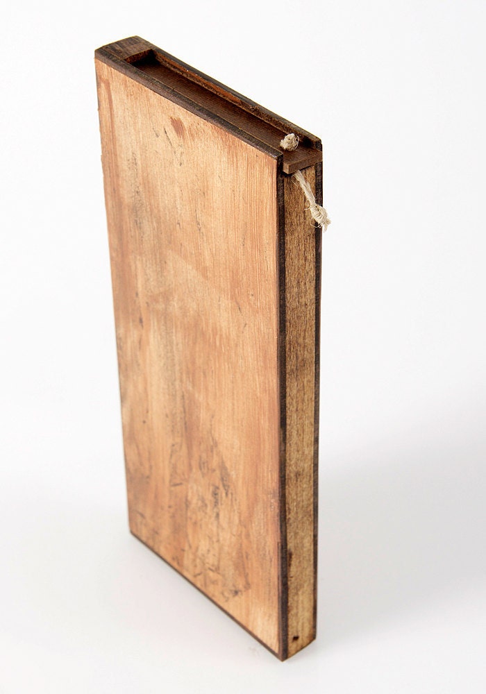 Artistic Pencil Storage Box - "Minimal Abstract"