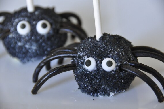 Halloween Spider Cake Pops