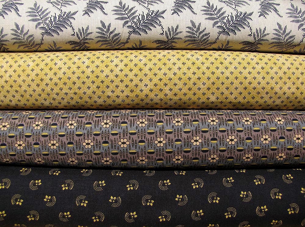 Marcus Brothers Pewter and Honey Fat Quarter Bundle