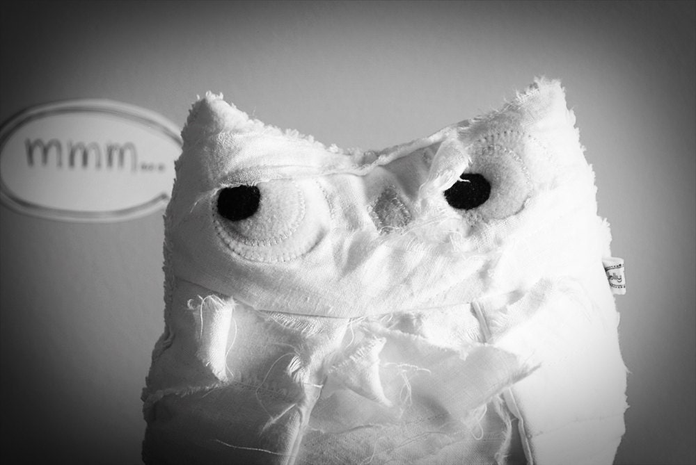 Plush Halloween Mummy Owl Friend - Tut Tut - Limited Edition
