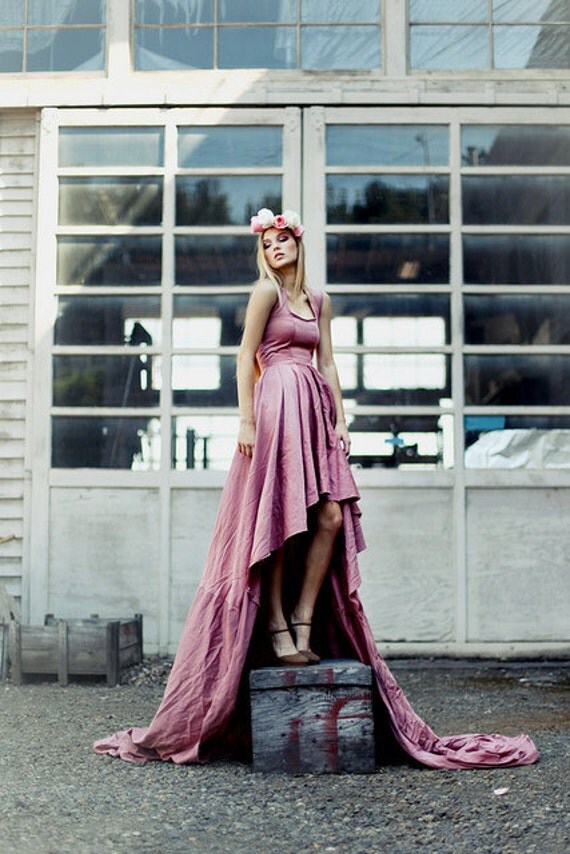 The Art History Dress - Rose Cotton Gown A Fairy Tale Wedding