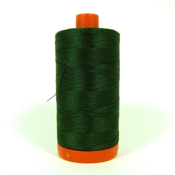 Aurifil Thread 4026 Dark Green 50 Wt. Cotton Mako - 1422 Yd.