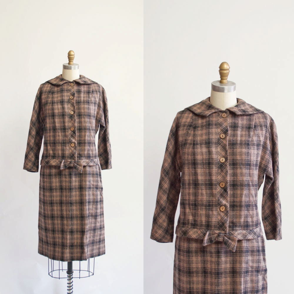 Vintage 50s Sailor Dress / 1950s Skirt Suit / by MariesVintage from etsy.com