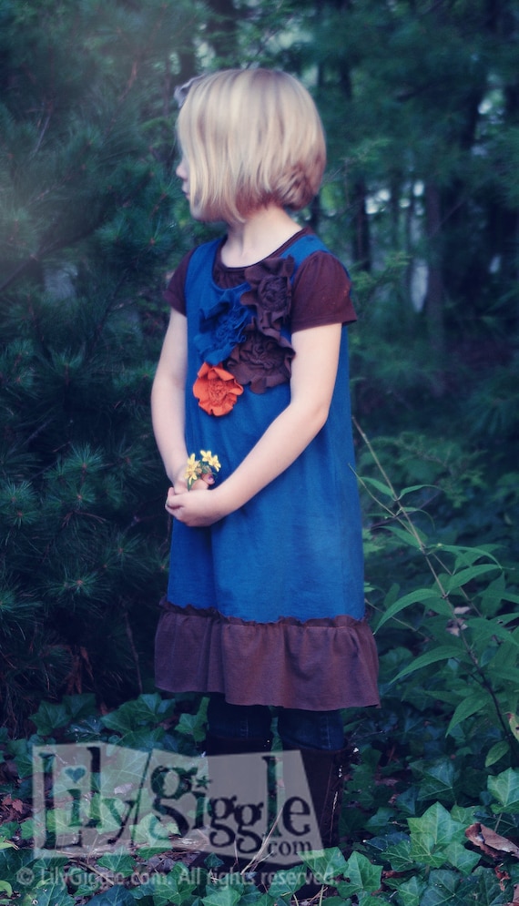 PDF The Secret Garden DRESS E- Pattern and Detailed Tutorial...size 12 months - 6 years Recently Updated