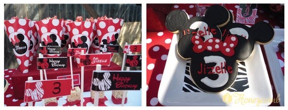 Minnie Mouse Printable Birthday Party