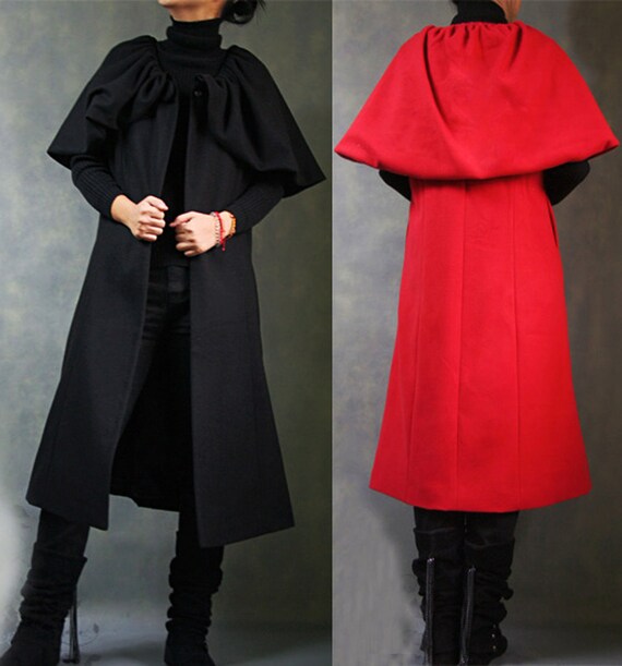 kekebo سبک لباس پشم پوشش پشمی کت ترمه پوستین کت کت صورتی سیاه قرمز سبز سیاه کت کت گل کت کت بلند پرسید :
