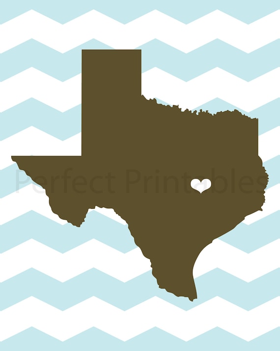 I Love Texas Printable