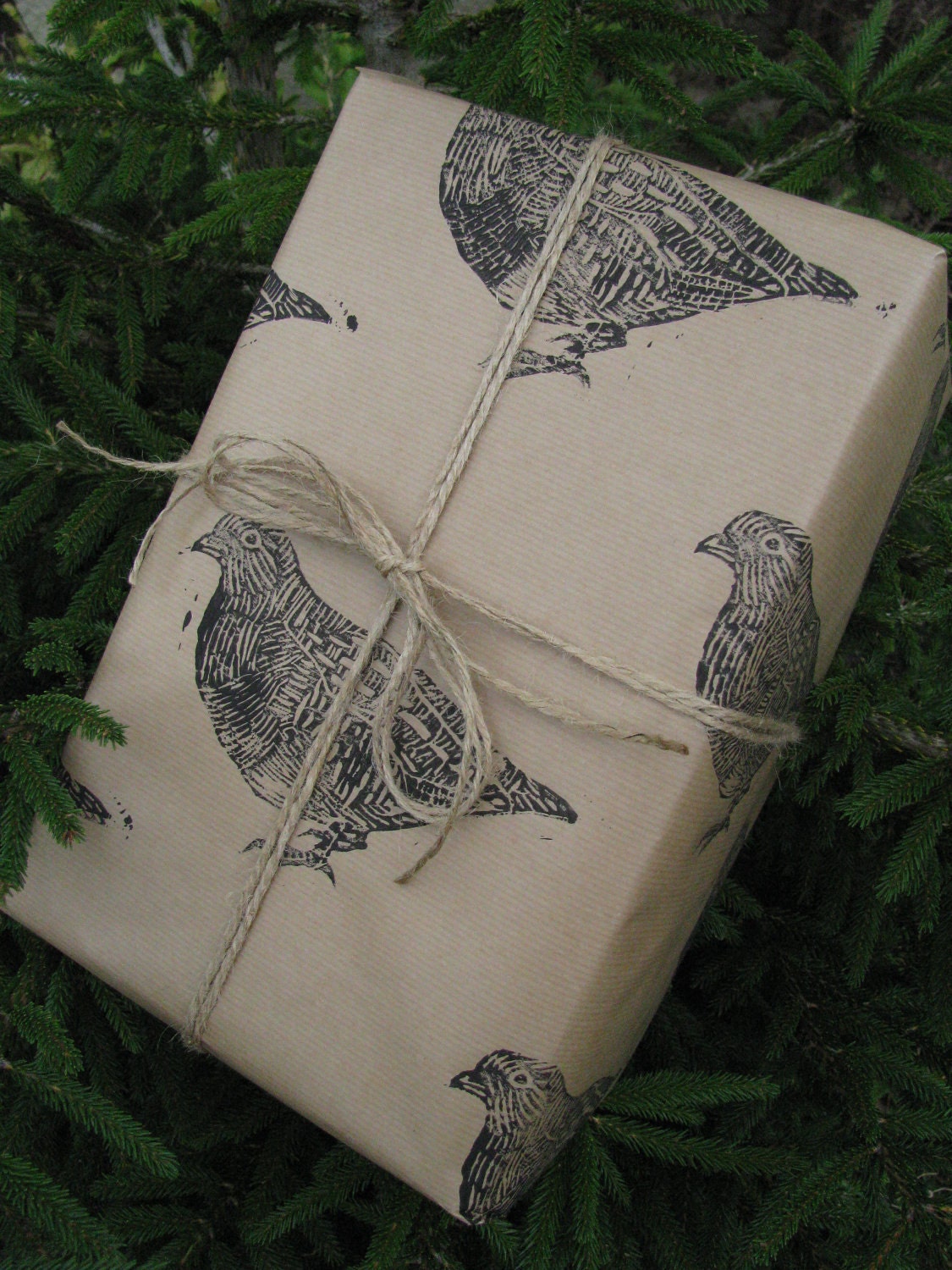Partridge Christmas Gift Wrap - One Sheet