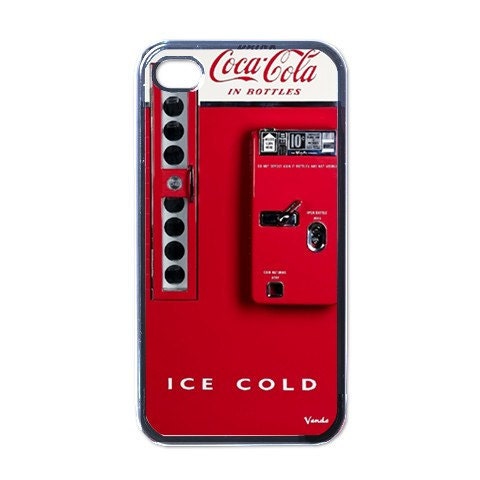 Coca Cola Machine Vintage iPhone 4 Case Cover