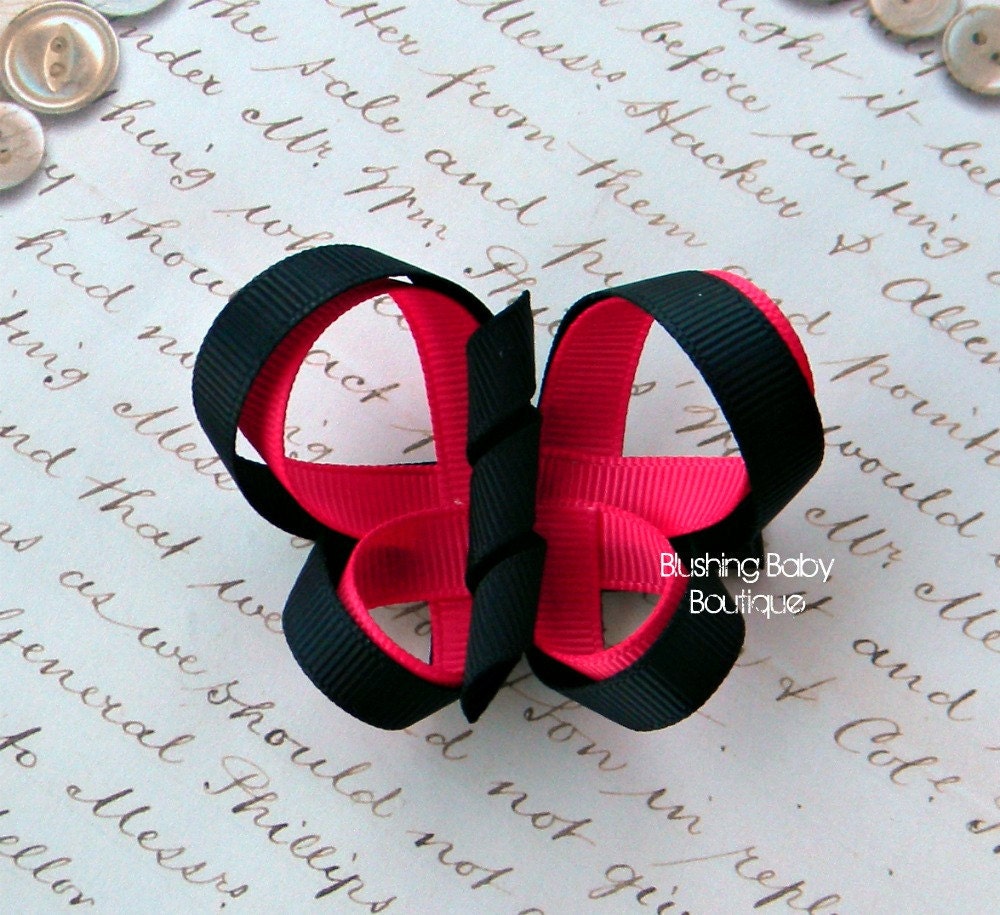 Beautiful Butterfly Hair Clip-- Perfect for Spring-- Birthdays and Baby Showers