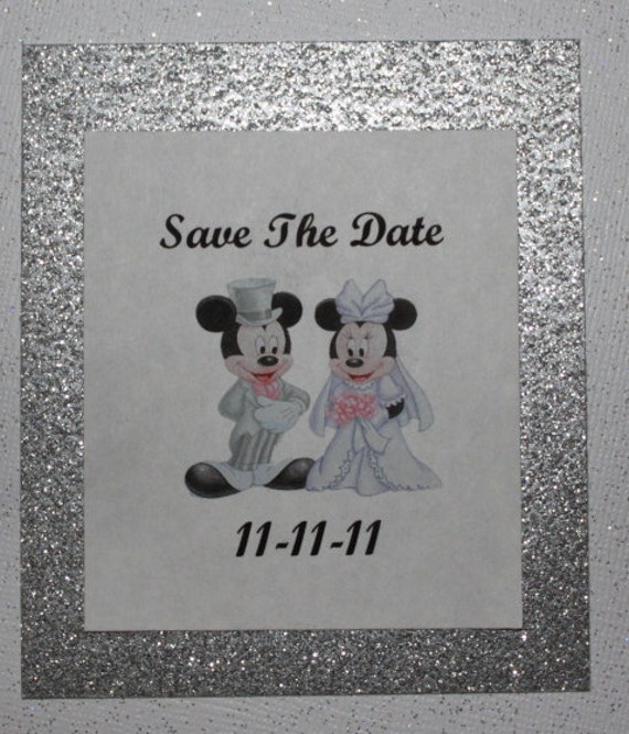 Mickey and Minnie Save the Date Disney From tim7abebra