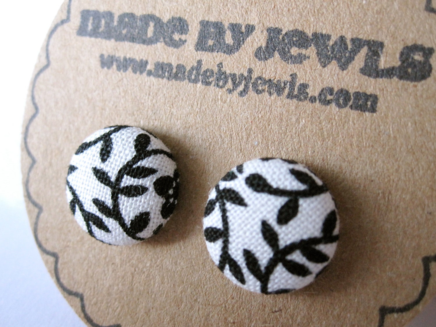 Black Vine Earrings