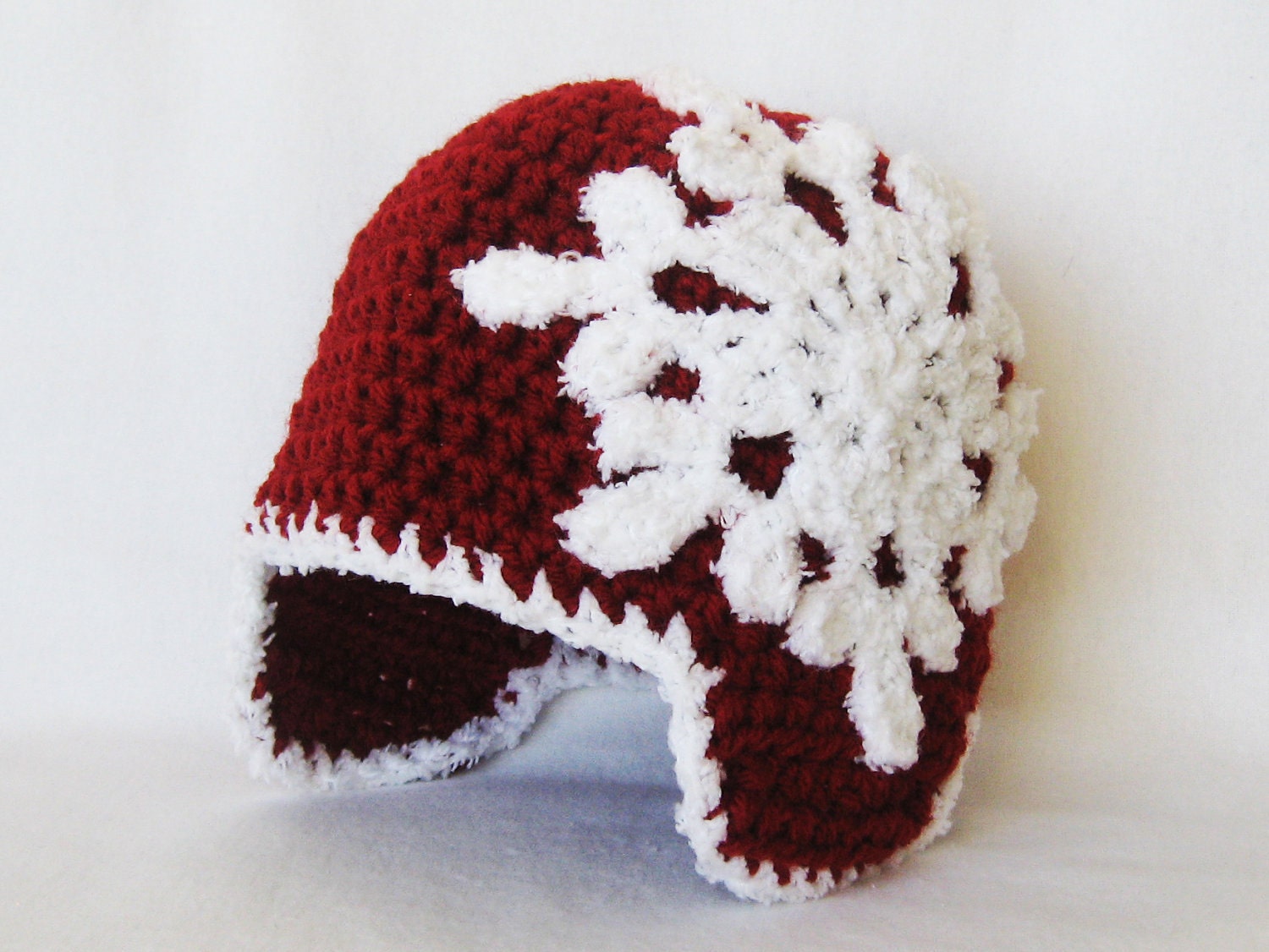 CROCHET PATTERN Let It Snow Beanie (5 sizes included: newborn-adult) permission to sell finished item