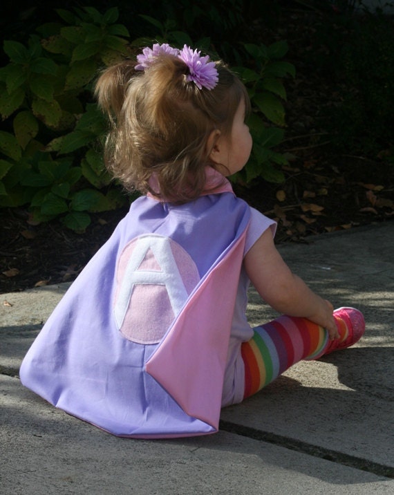 Superhero Cape with Coordinating Eyemask - Custom Superhero Costume