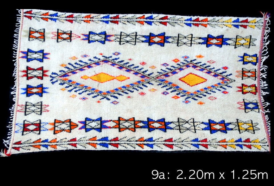 vintage moroccan azilal carpet