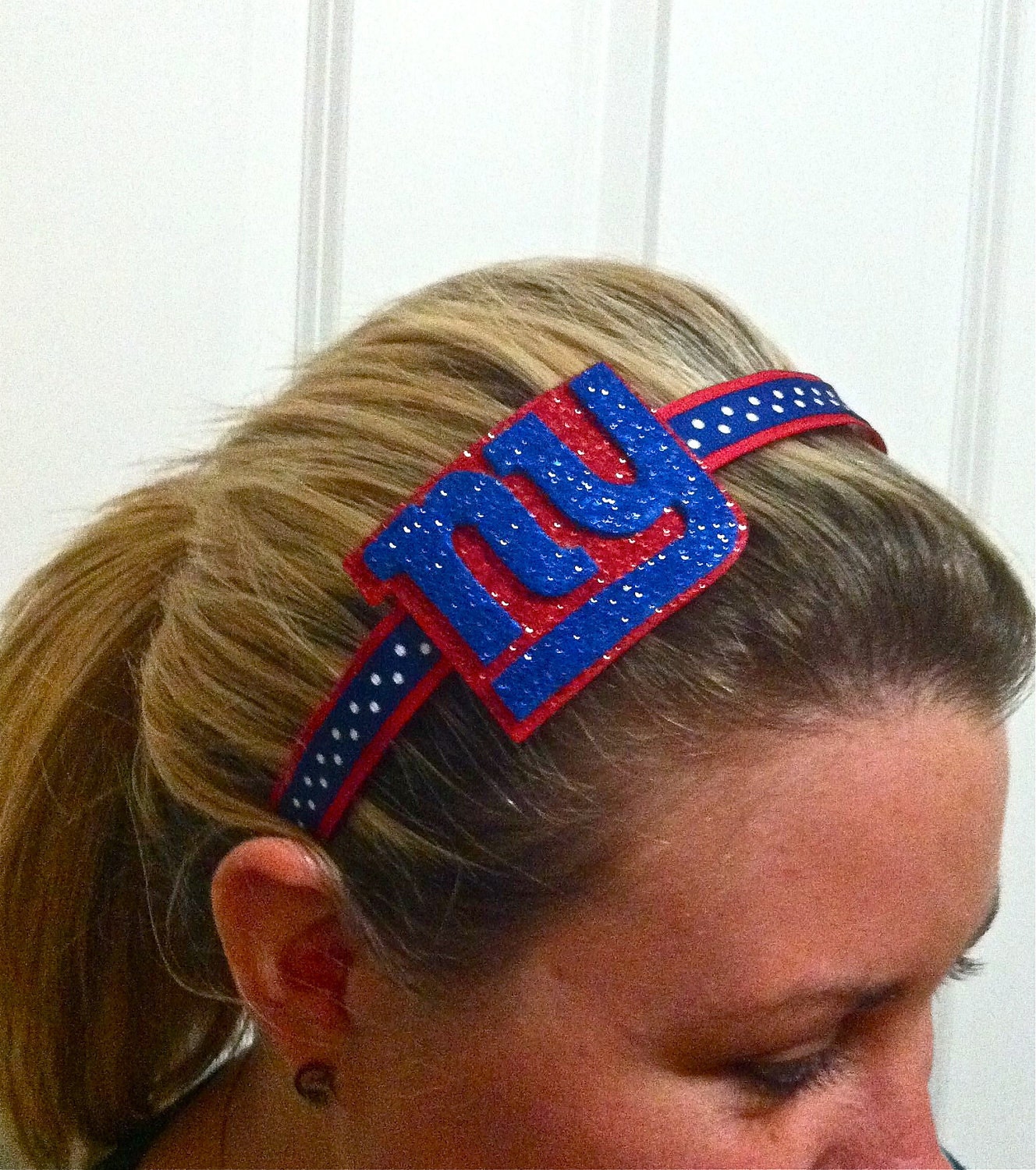 New York Giants Glitter headband