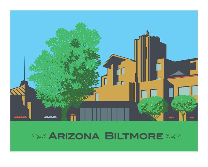 Limited edition Arizona Biltmore photo print