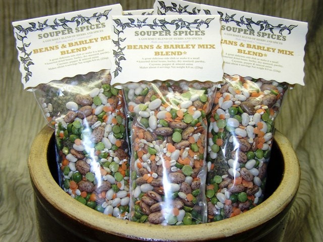 Slow Cooker Beans and Barley Mix Blend-with FREE mini Tabasco Sauce