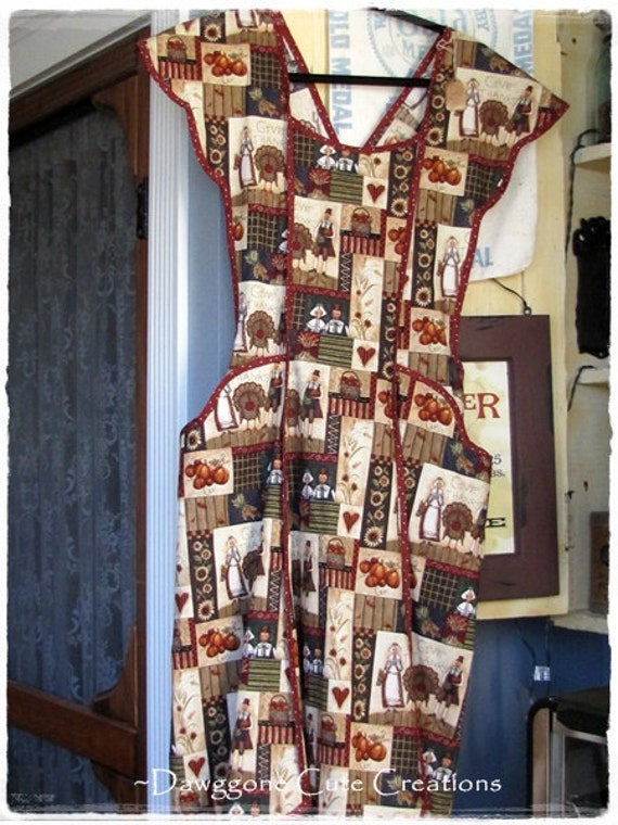 Pilgrim Harvest Vintage Style Apron - Medium