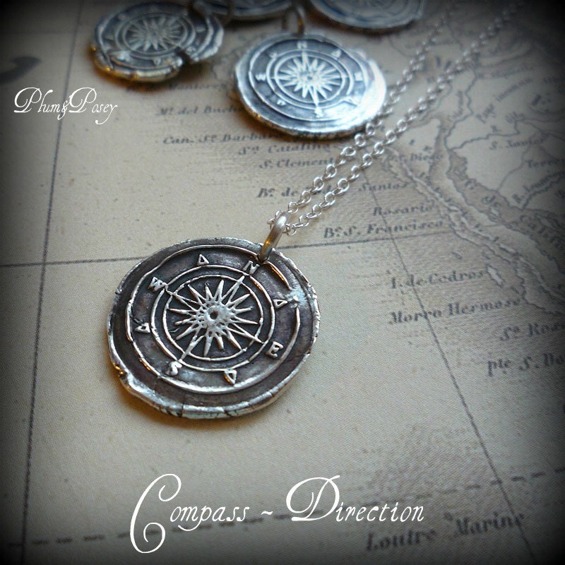 compass rose necklace