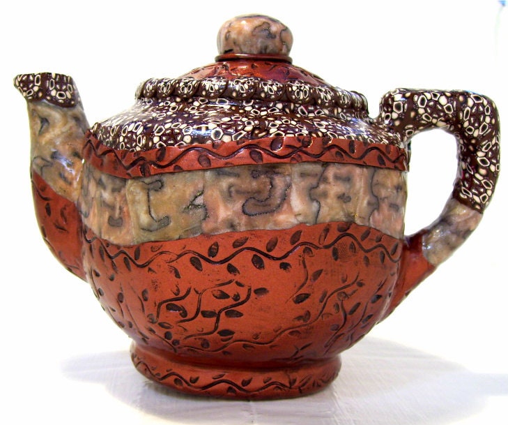 Teapot upcycled houseware
