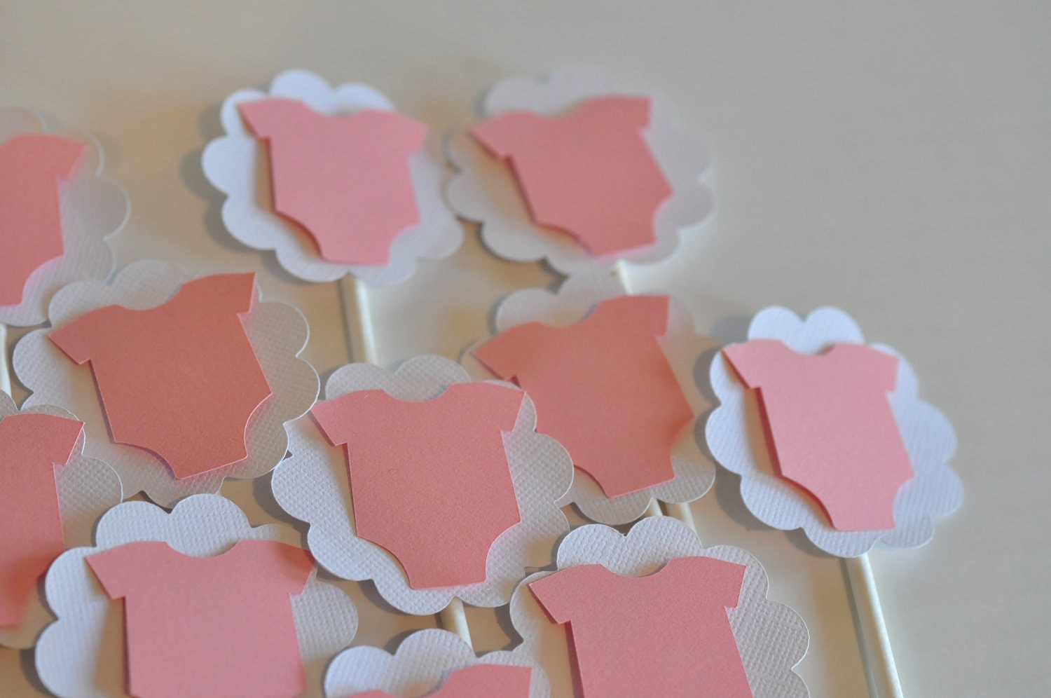 It's a Girl Cupcake Toppers