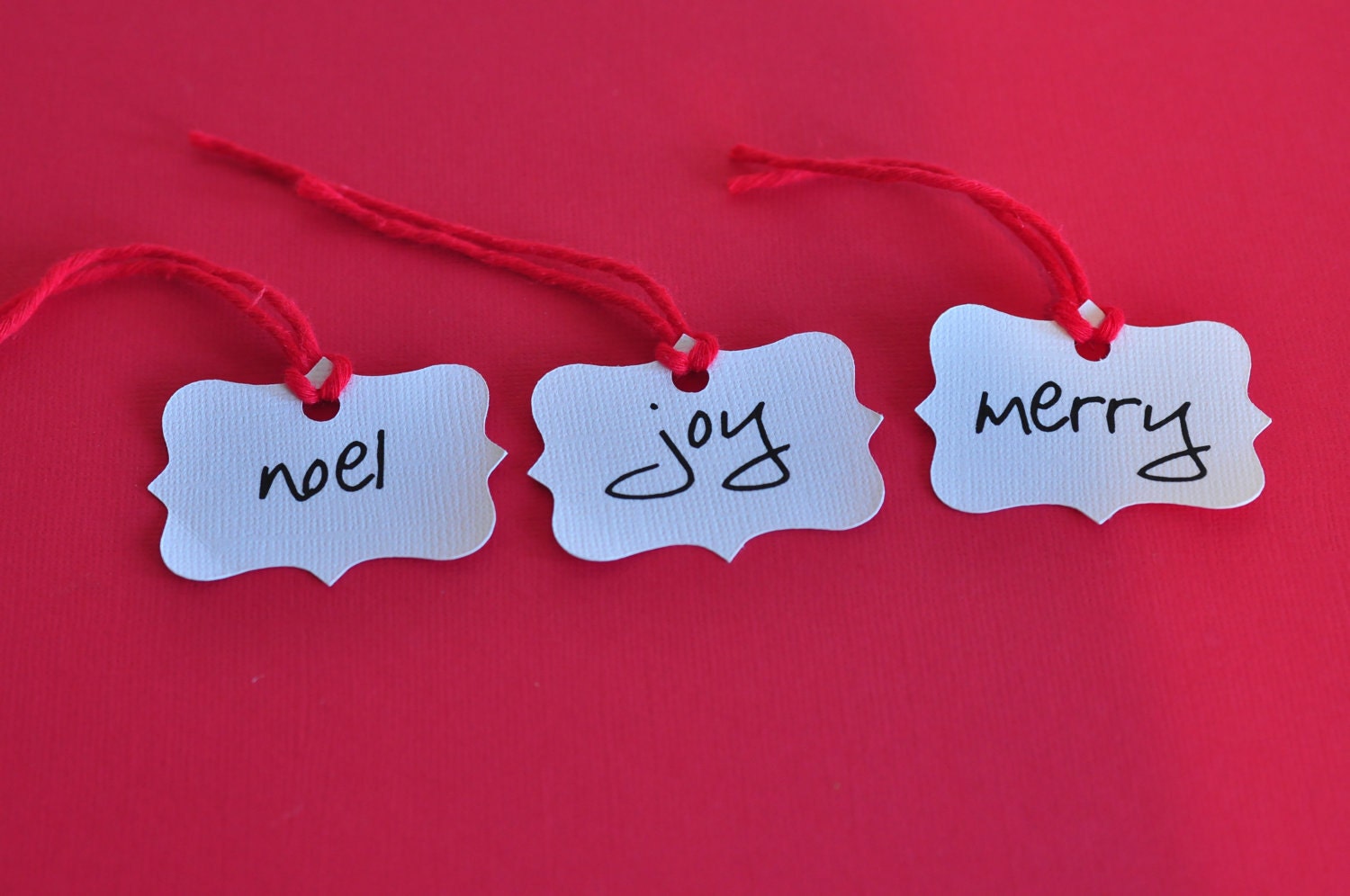 Merry Joy Noel Gift Tags