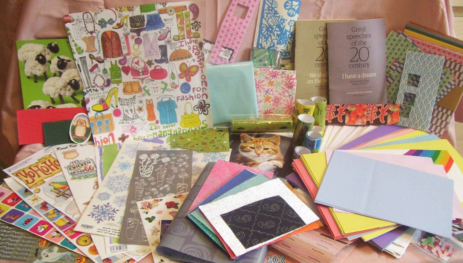Bumper mystery papercraft destash pack