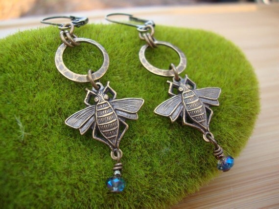 Bumble Bee Earrings Preview 1