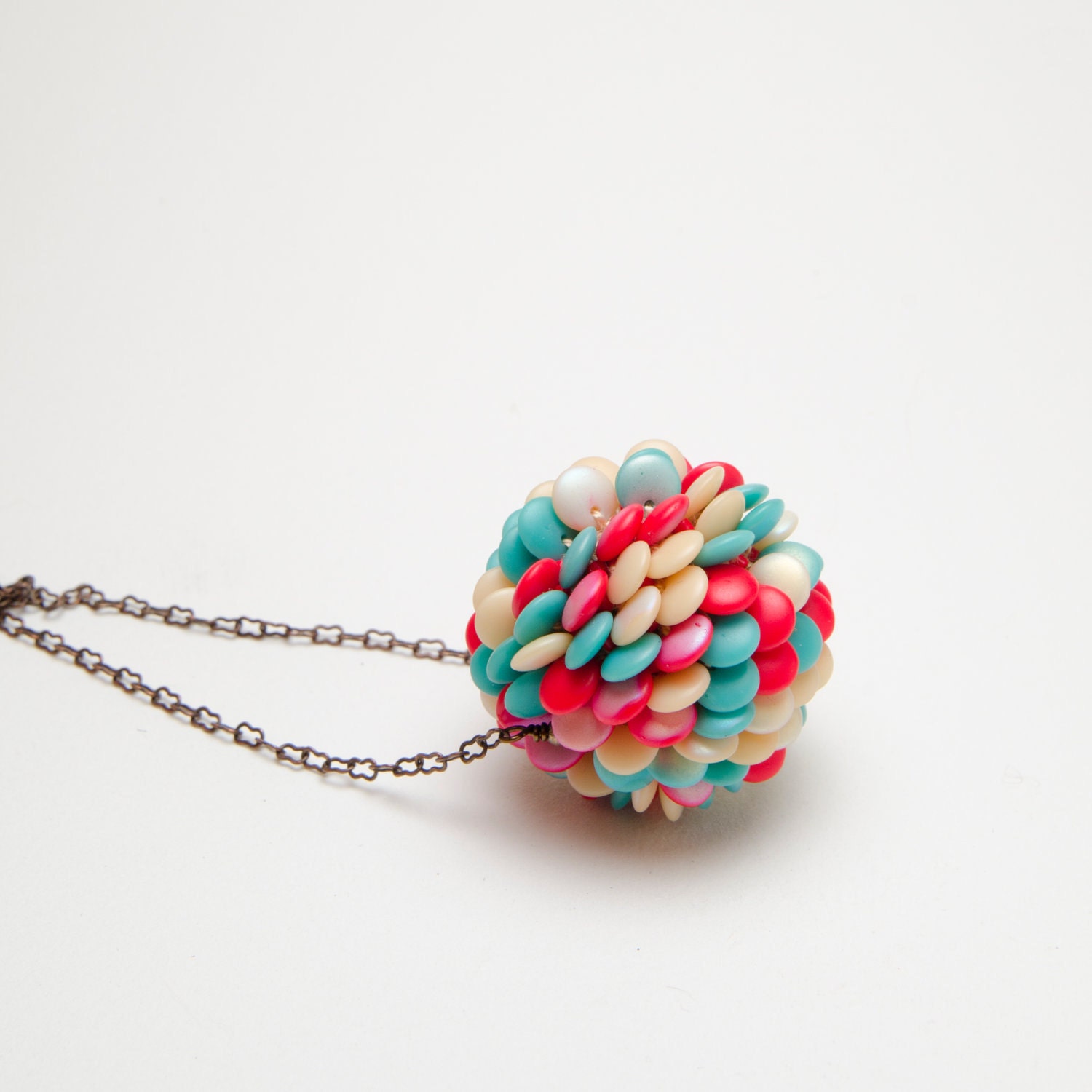 lentil bead necklace