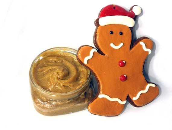 Body Scrub Warming Gingerbread with Brown Sugar and Cocoa Butter