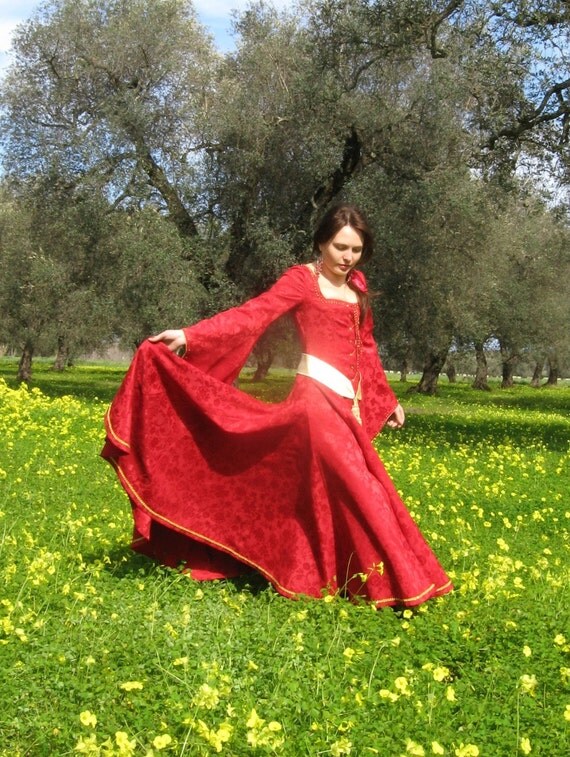 Medieval Style Dress Made To Order OOAK