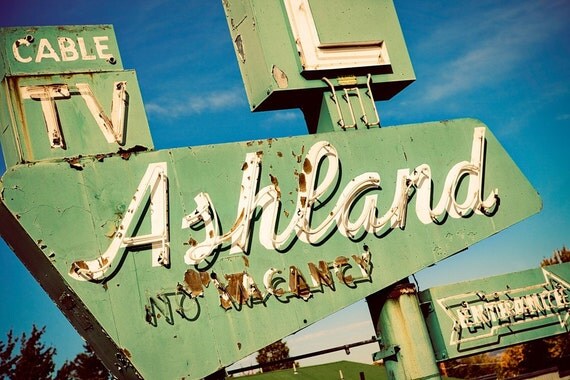 Ashland Vintage Neon Sign