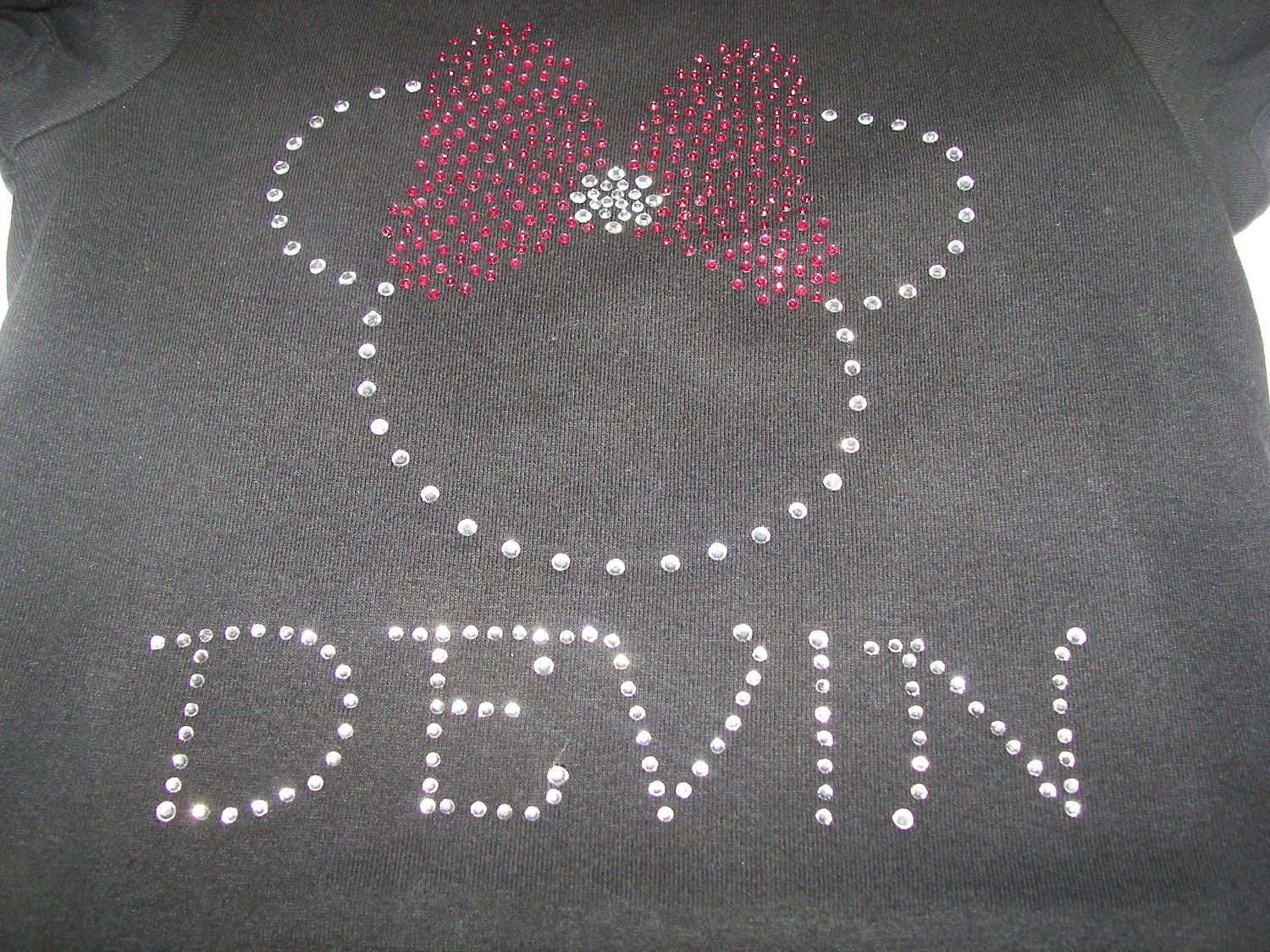 Pink Princess Minnie Bling Boutique Tutu Set--Perfect for Birthdays or Disney--Can be personalized