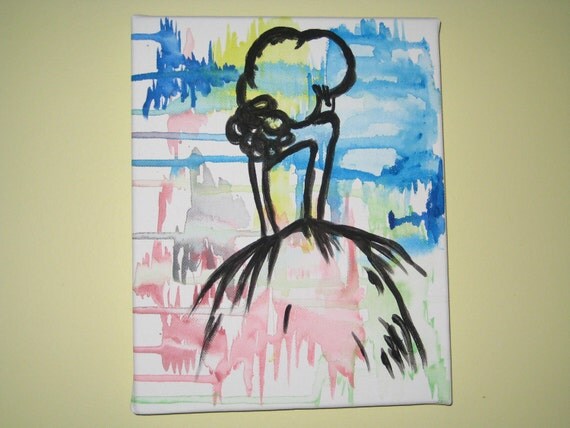 Ballerina Painting-"Gretchen"