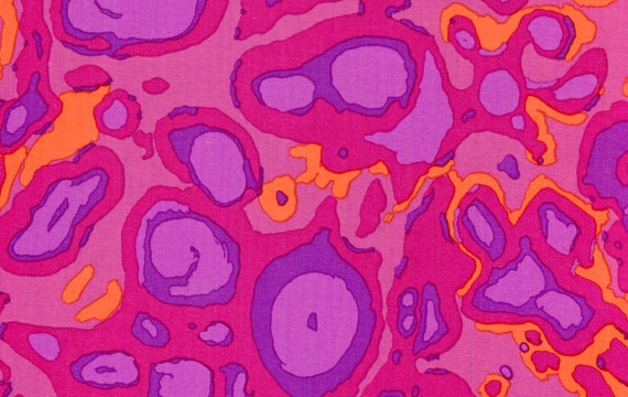 SALE - Splash/Orange by Brandon Mably - One Yard